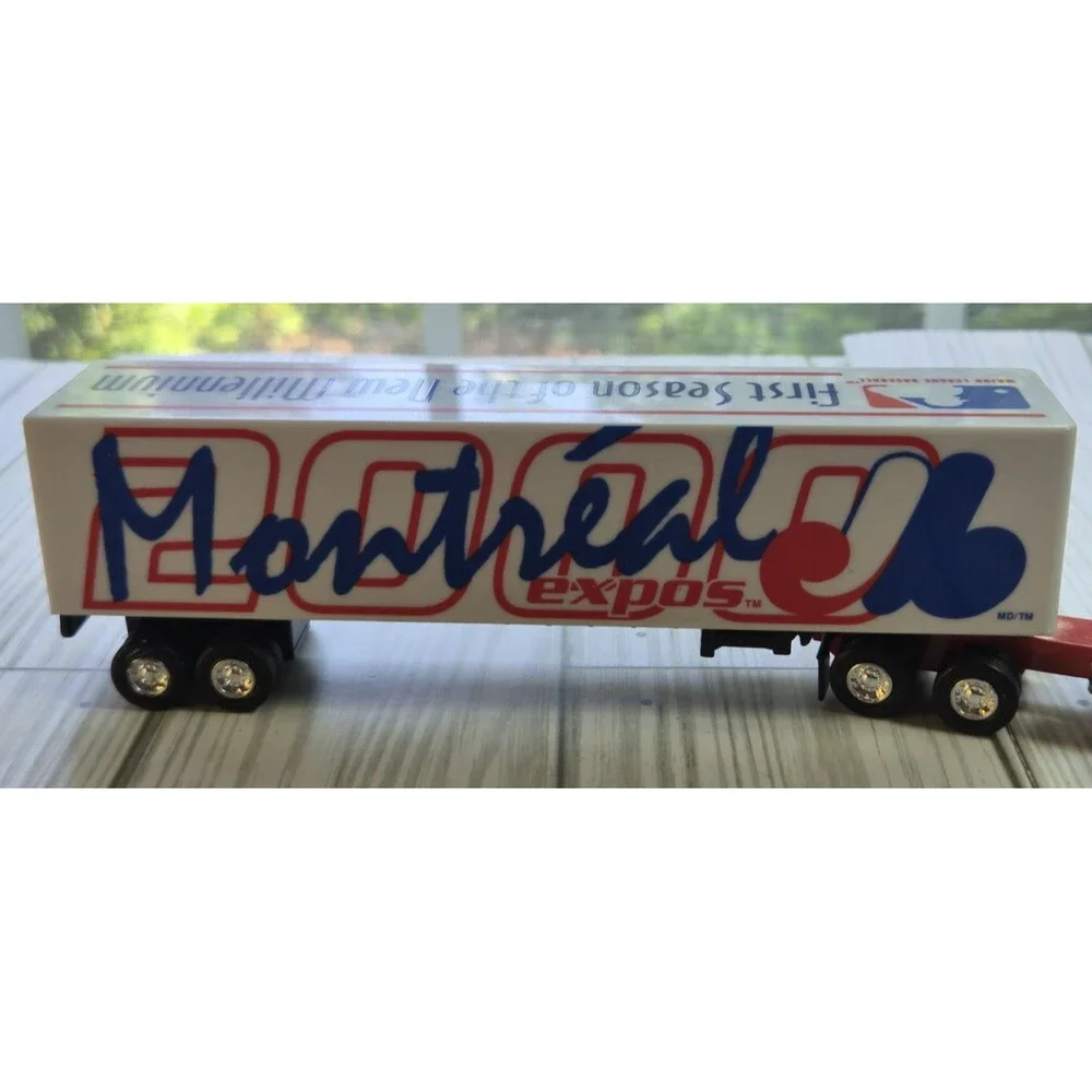 Vintage Montreal Expos MLB Semi Truck 1:80 Diecast Upper Deck Promo Millennium